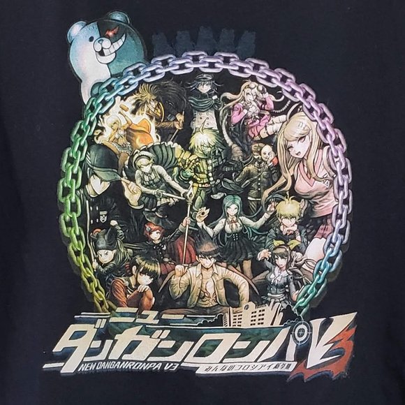 For Fans by Fans New Danganronpa V3 Graphic Shirt L - Picture 2 of 5